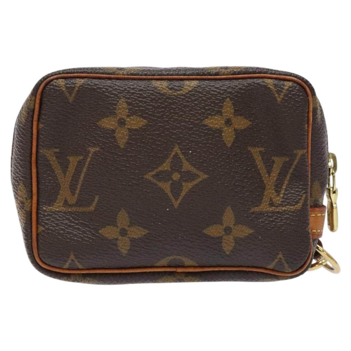 LOUIS VUITTON Monogram Trousse Wapity Pouch M58030 LV Auth 124703