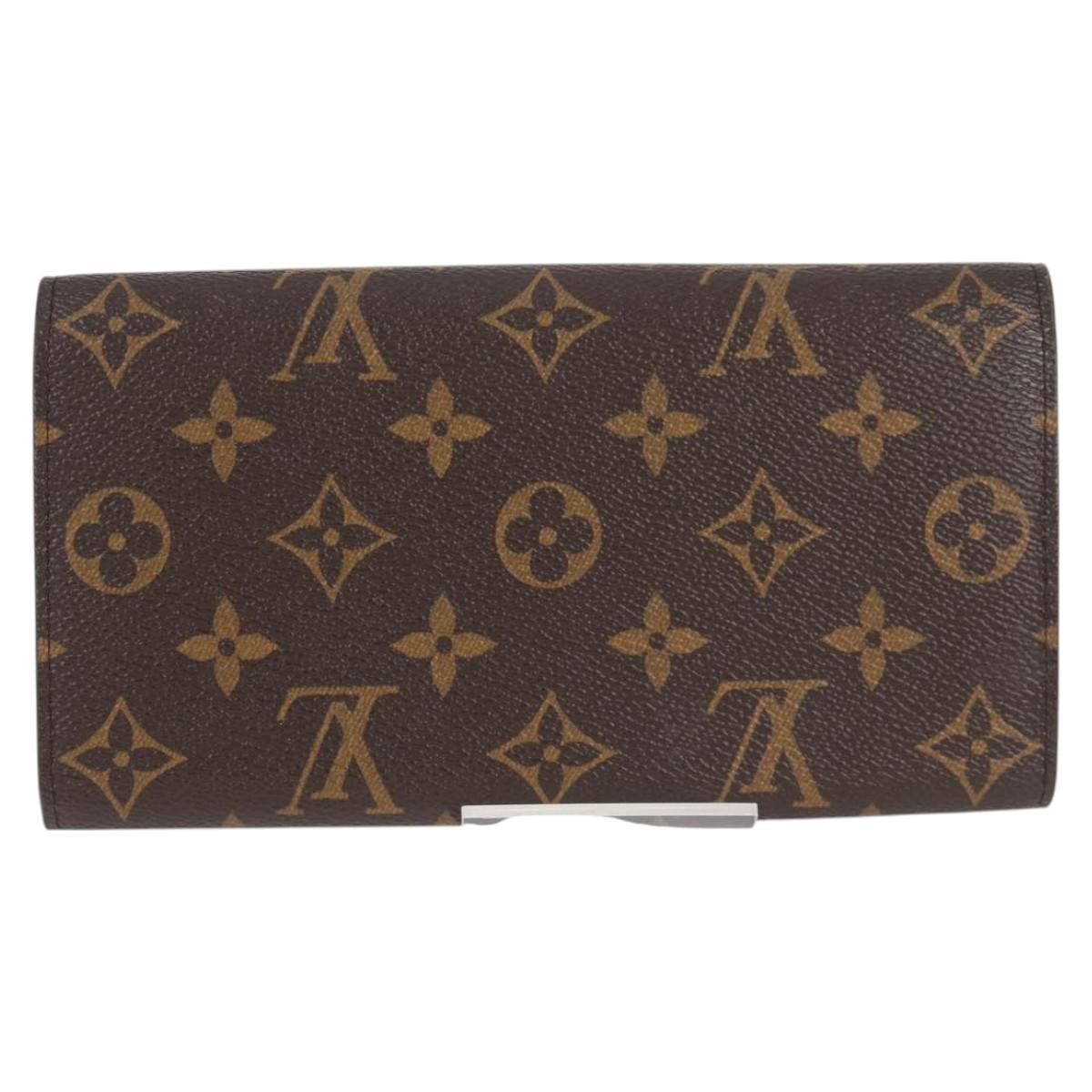 LOUIS VUITTON Monogram Vivienne Portefeuille Sarah Wallet M81608 LV Auth 124715M