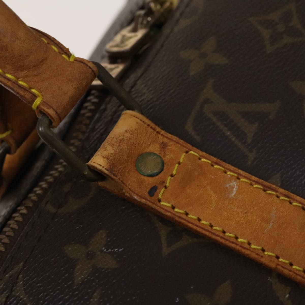 LOUIS VUITTON Monogram Keepall 50 Boston Bag M41426 LV Auth 124845