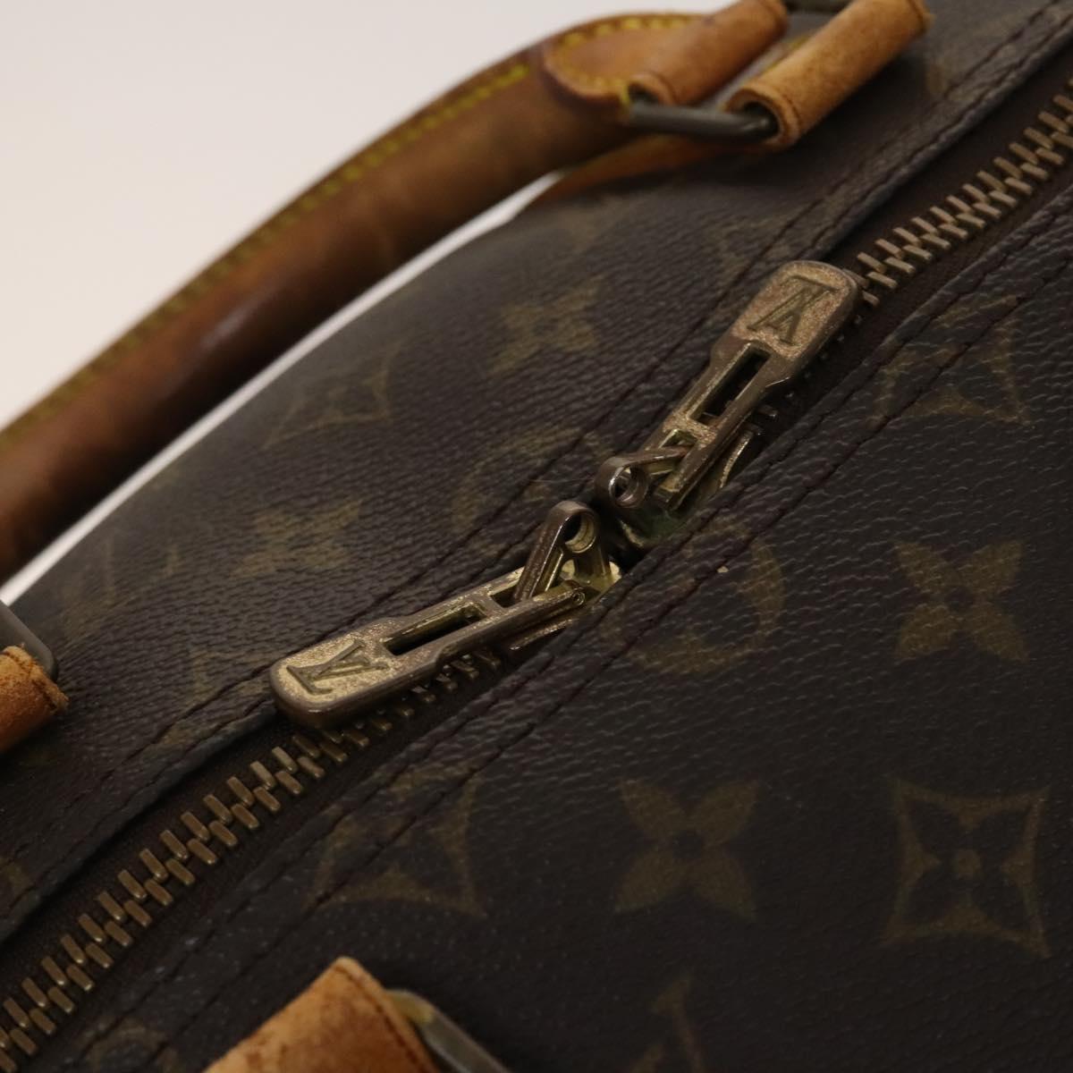 LOUIS VUITTON Monogram Keepall 50 Boston Bag M41426 LV Auth 124845