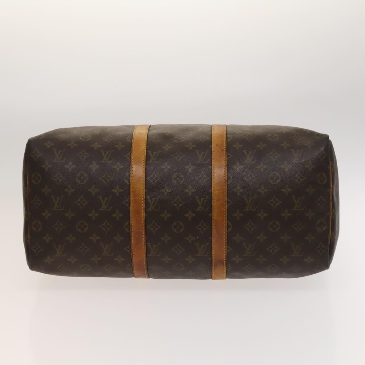 LOUIS VUITTON Monogram Keepall 50 Boston Bag M41426 LV Auth 124845