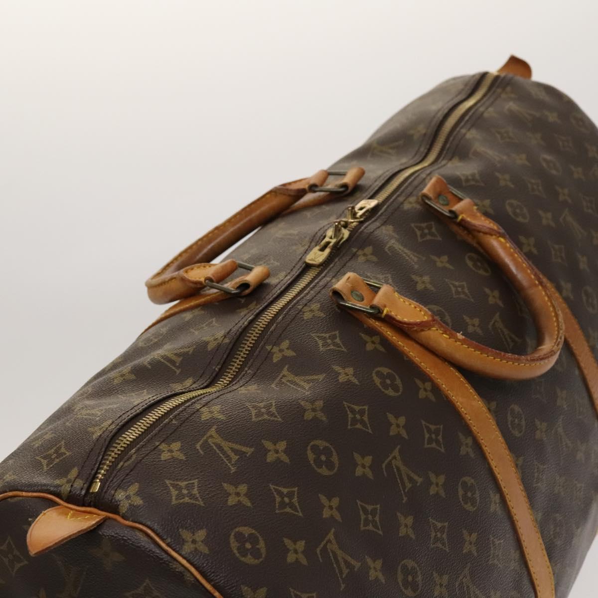 LOUIS VUITTON Monogram Keepall 60 Boston Bag M41422 LV Auth 124850