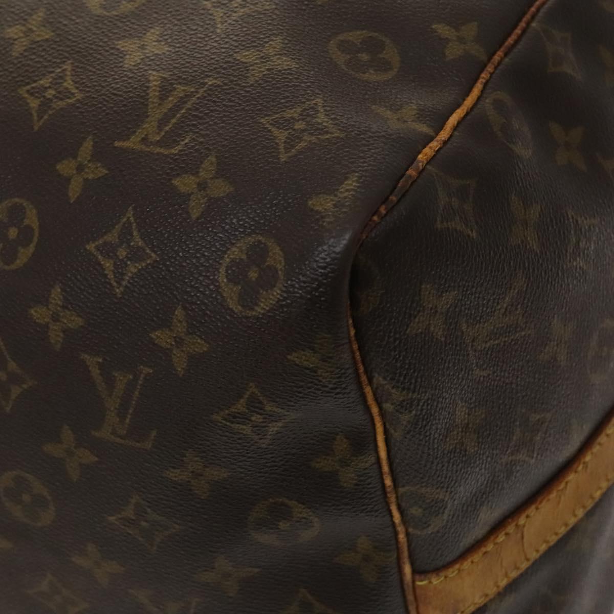 LOUIS VUITTON Monogram Keepall Bandouliere 60 Boston Bag M41412 LV Auth 124854