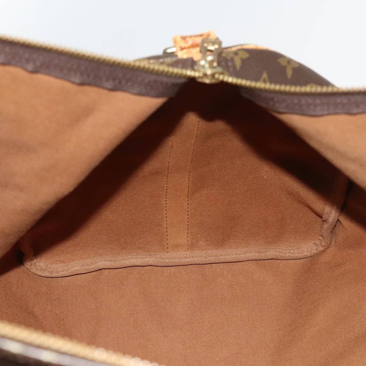 LOUIS VUITTON Monogram Keepall Bandouliere 60 Boston Bag M41412 LV Auth 124854