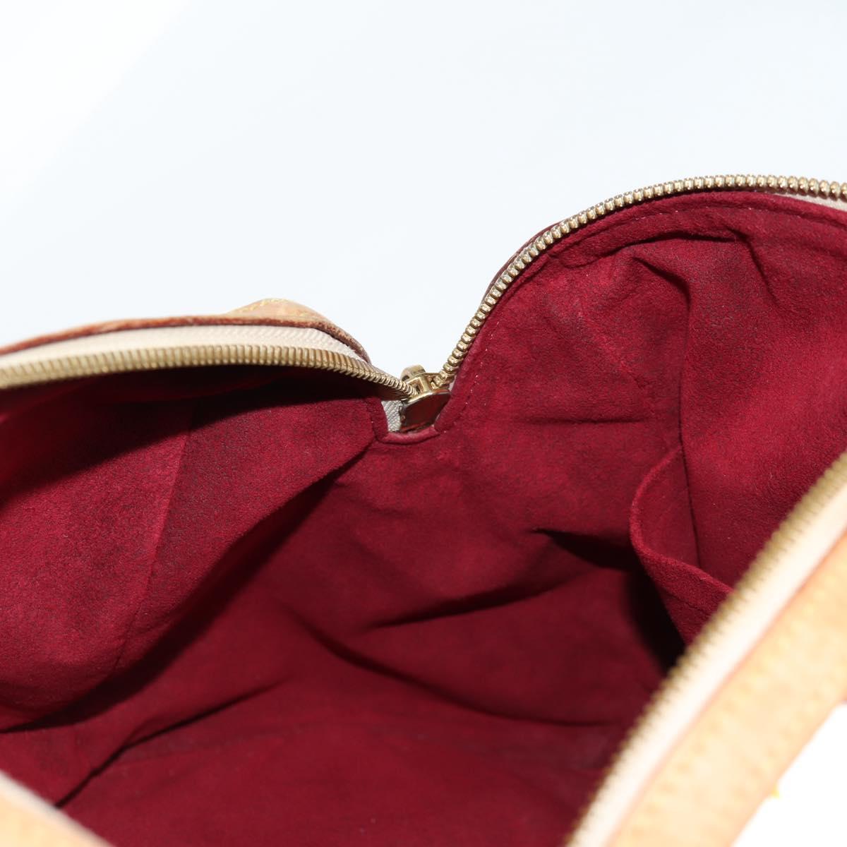 LOUIS VUITTON Monogram Multicolor Courtney MM Bag 2way White M45641 Auth 124888