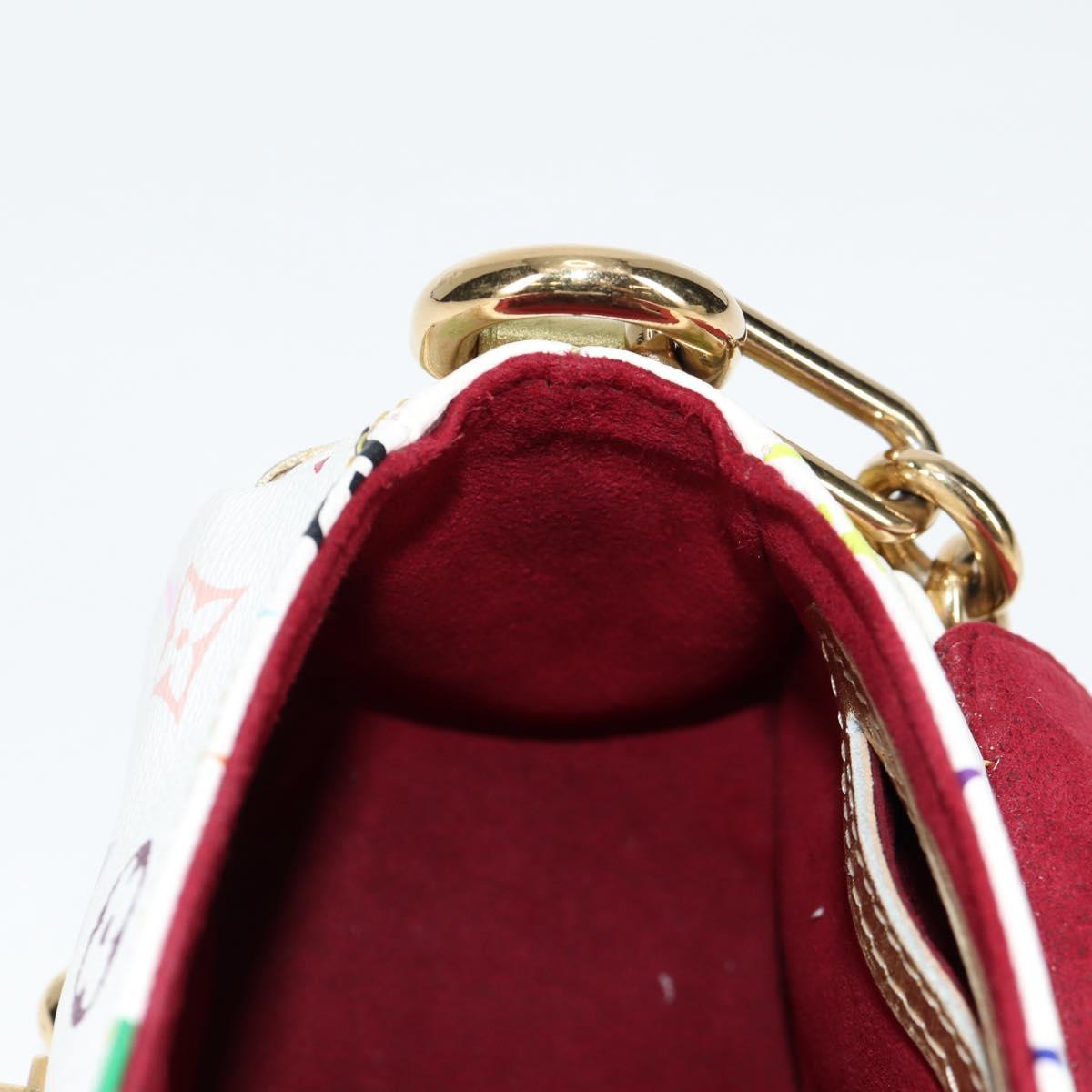 LOUIS VUITTON Monogram Multicolor Marilyn All Bag White M40206 LV Auth 124890SAV