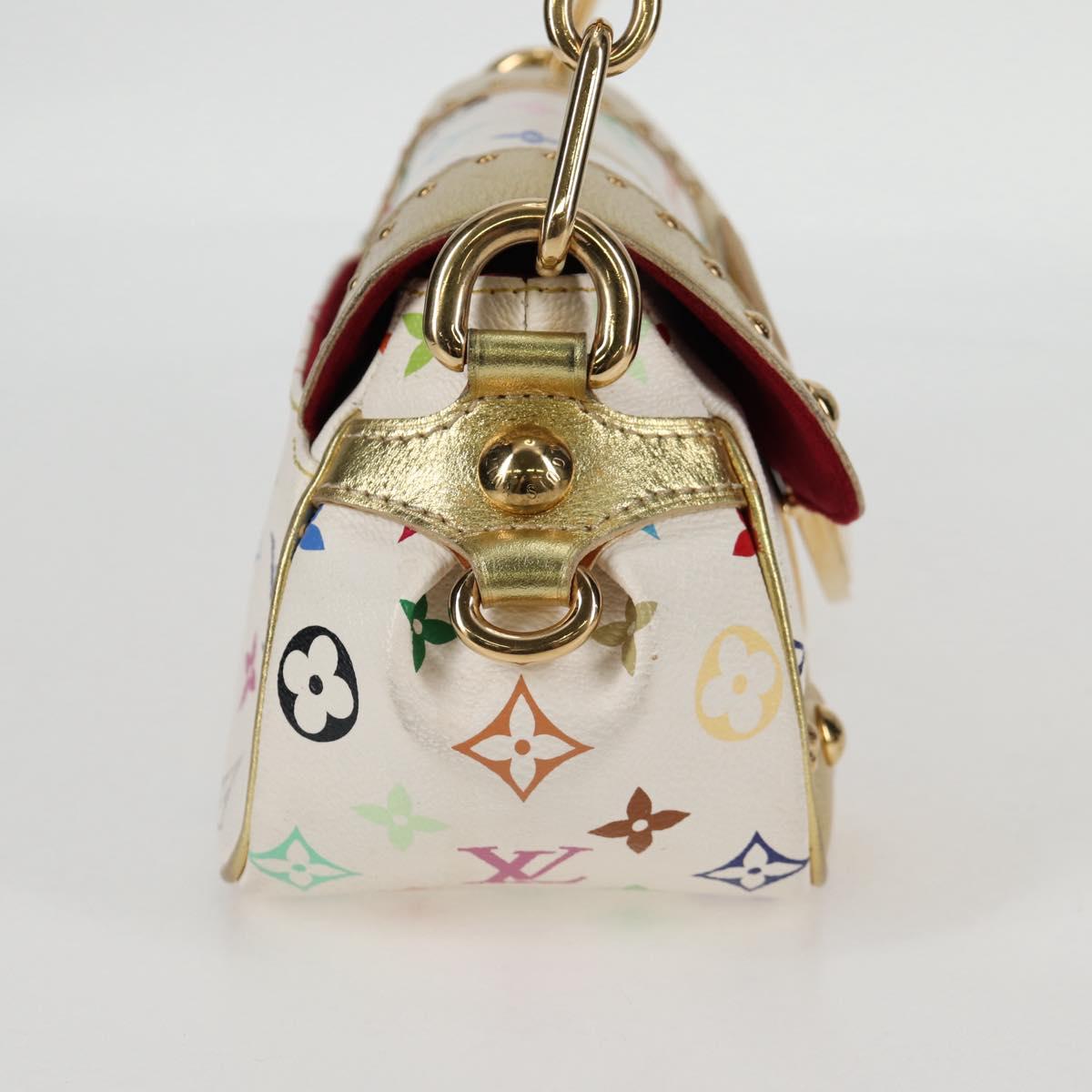 LOUIS VUITTON Monogram Multicolor Marilyn All Bag White M40206 LV Auth 124890SAV