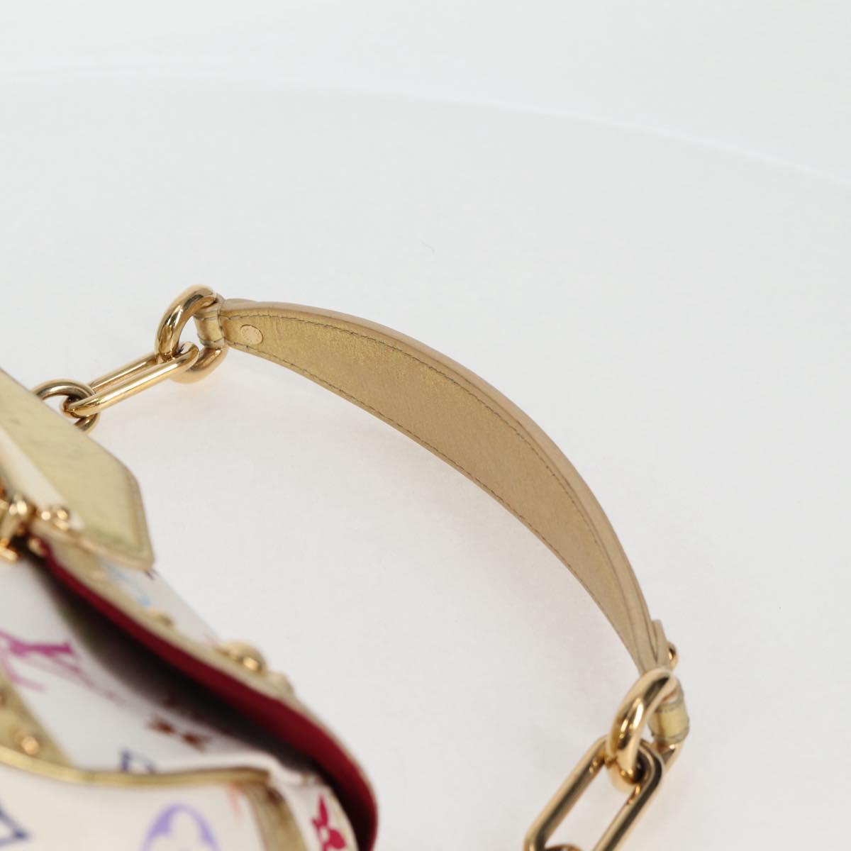 LOUIS VUITTON Monogram Multicolor Marilyn All Bag White M40206 LV Auth 124890SAV