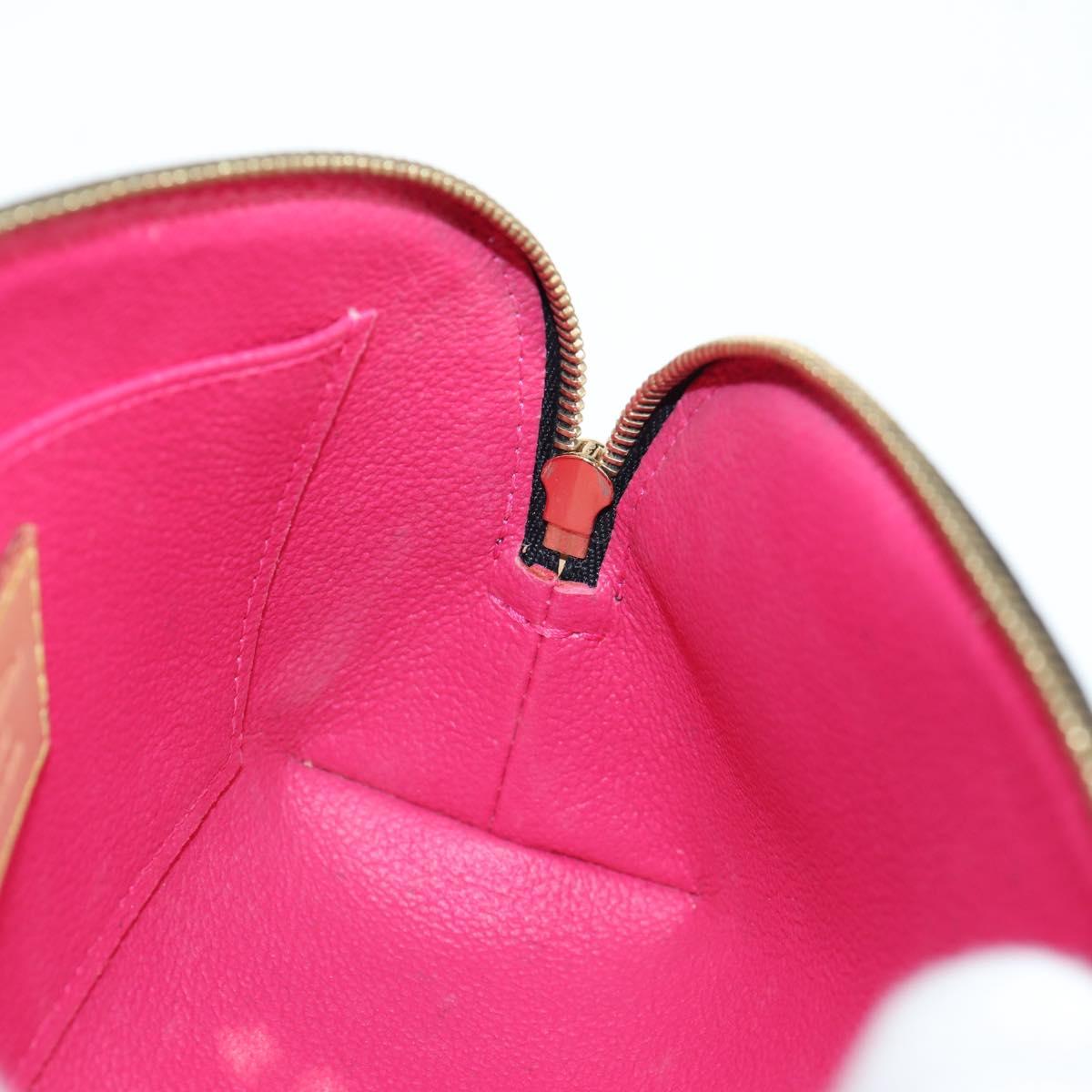 LOUIS VUITTON Multicolor Pochette Cosmetic Pouch Black M47355 Auth 124893V