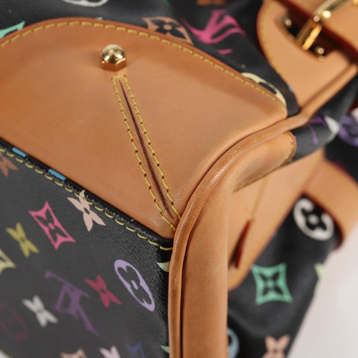 LOUIS VUITTON Monogram Multicolor Claudia Hand Bag Black M40194 LV Auth 124894SAV