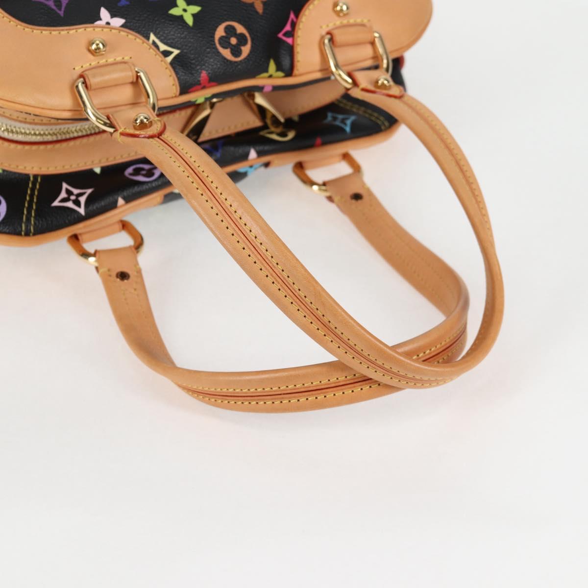 LOUIS VUITTON Monogram Multicolor Claudia Hand Bag Black M40194 LV Auth 124894SAV