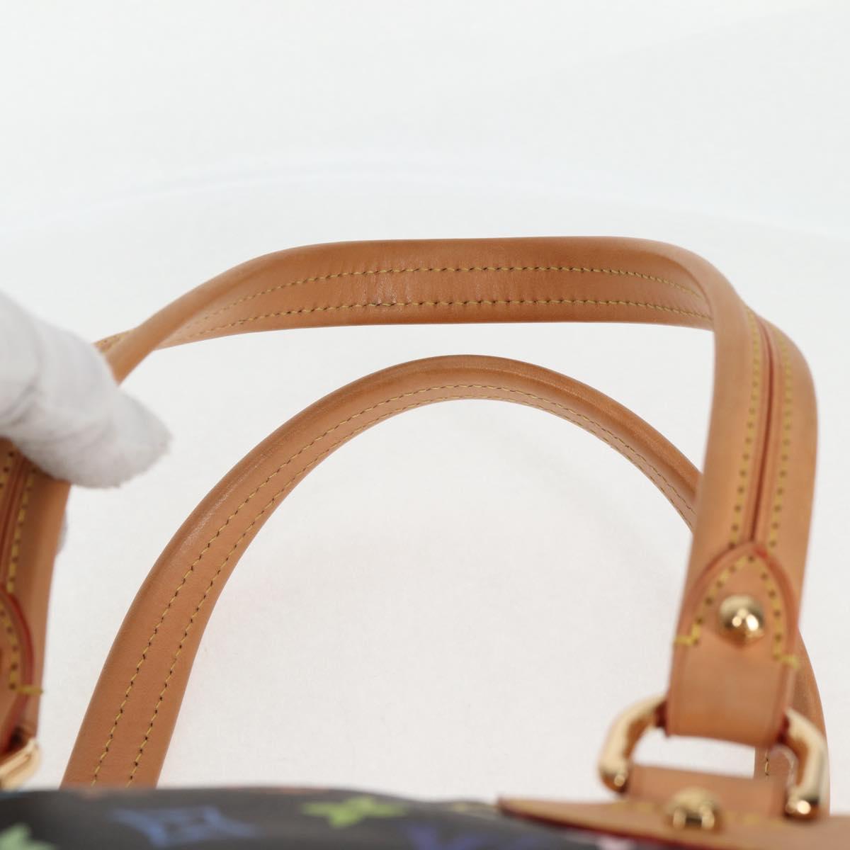 LOUIS VUITTON Monogram Multicolor Claudia Hand Bag Black M40194 LV Auth 124894SAV
