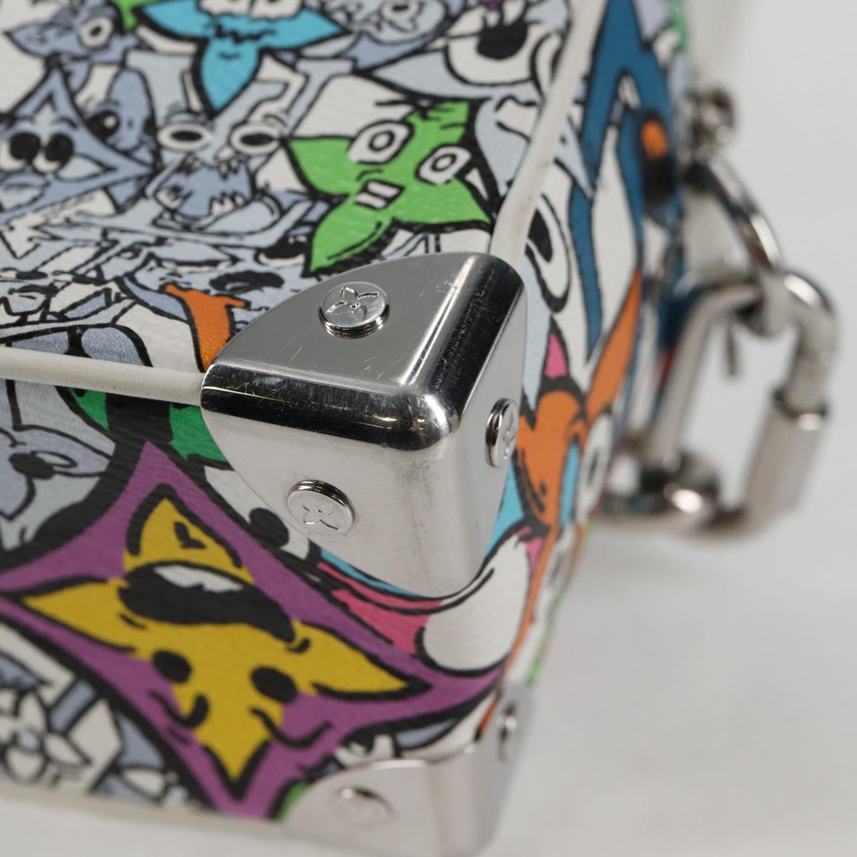 LOUIS VUITTON Monogram Comics Mini Soft Trunk Bag M82008 LV Auth 124897SM