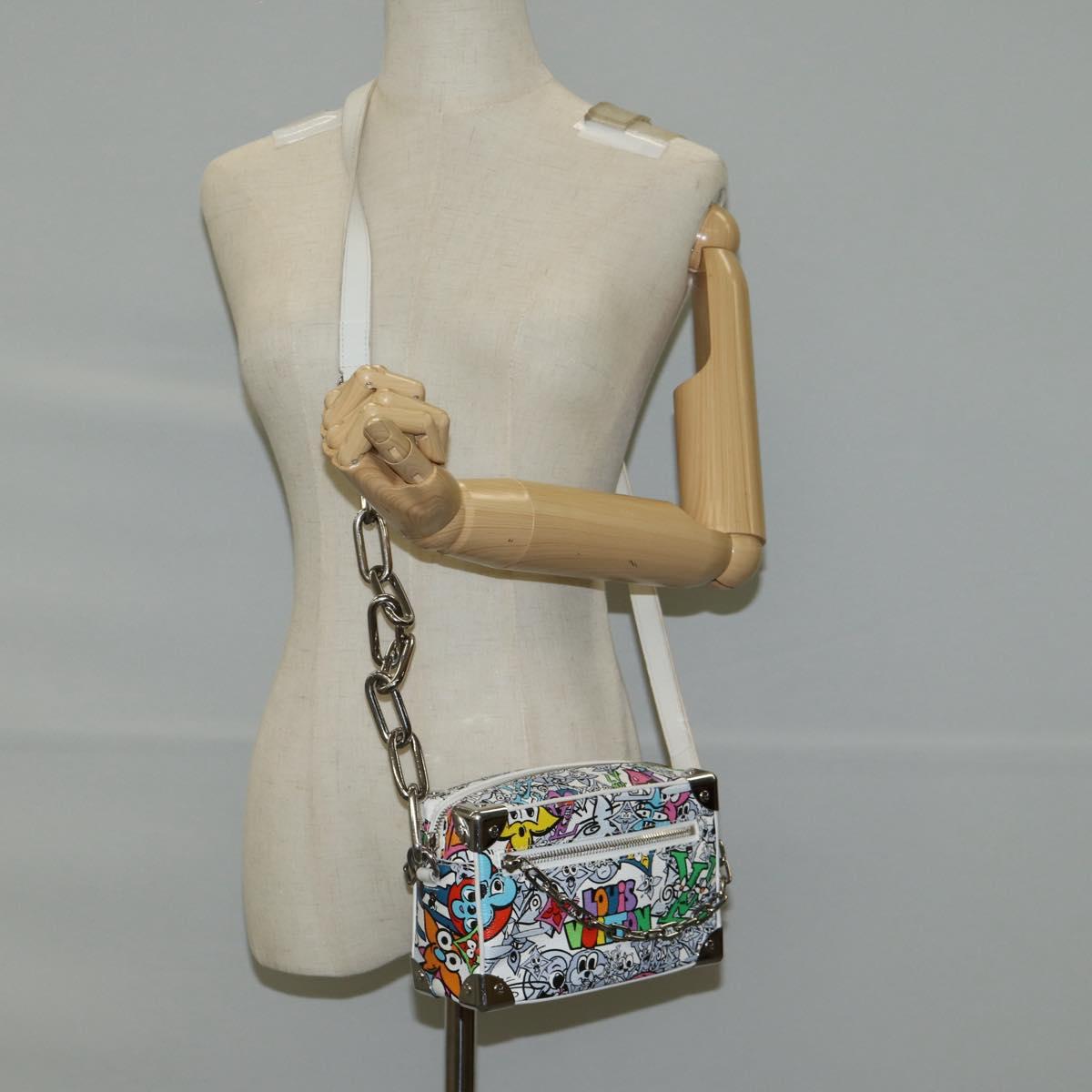 LOUIS VUITTON Monogram Comics Mini Soft Trunk Bag M82008 LV Auth 124897SM