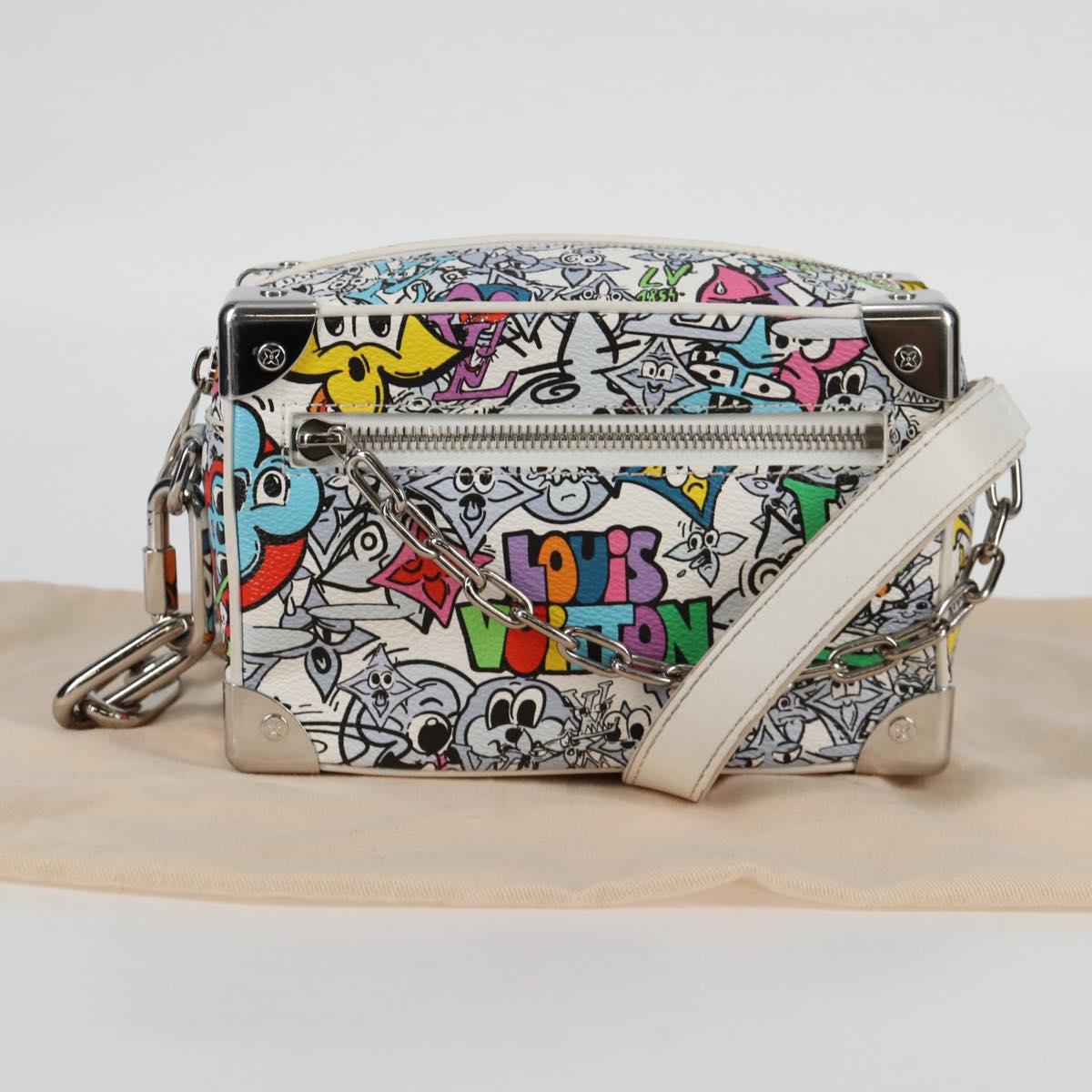 LOUIS VUITTON Monogram Comics Mini Soft Trunk Bag M82008 LV Auth 124897SM