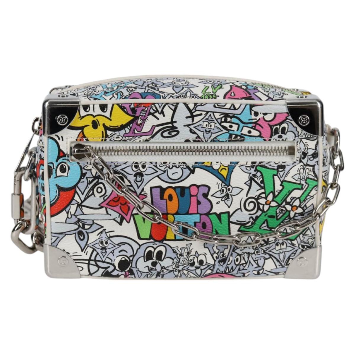 LOUIS VUITTON Monogram Comics Mini Soft Trunk Bag M82008 LV Auth 124897SM
