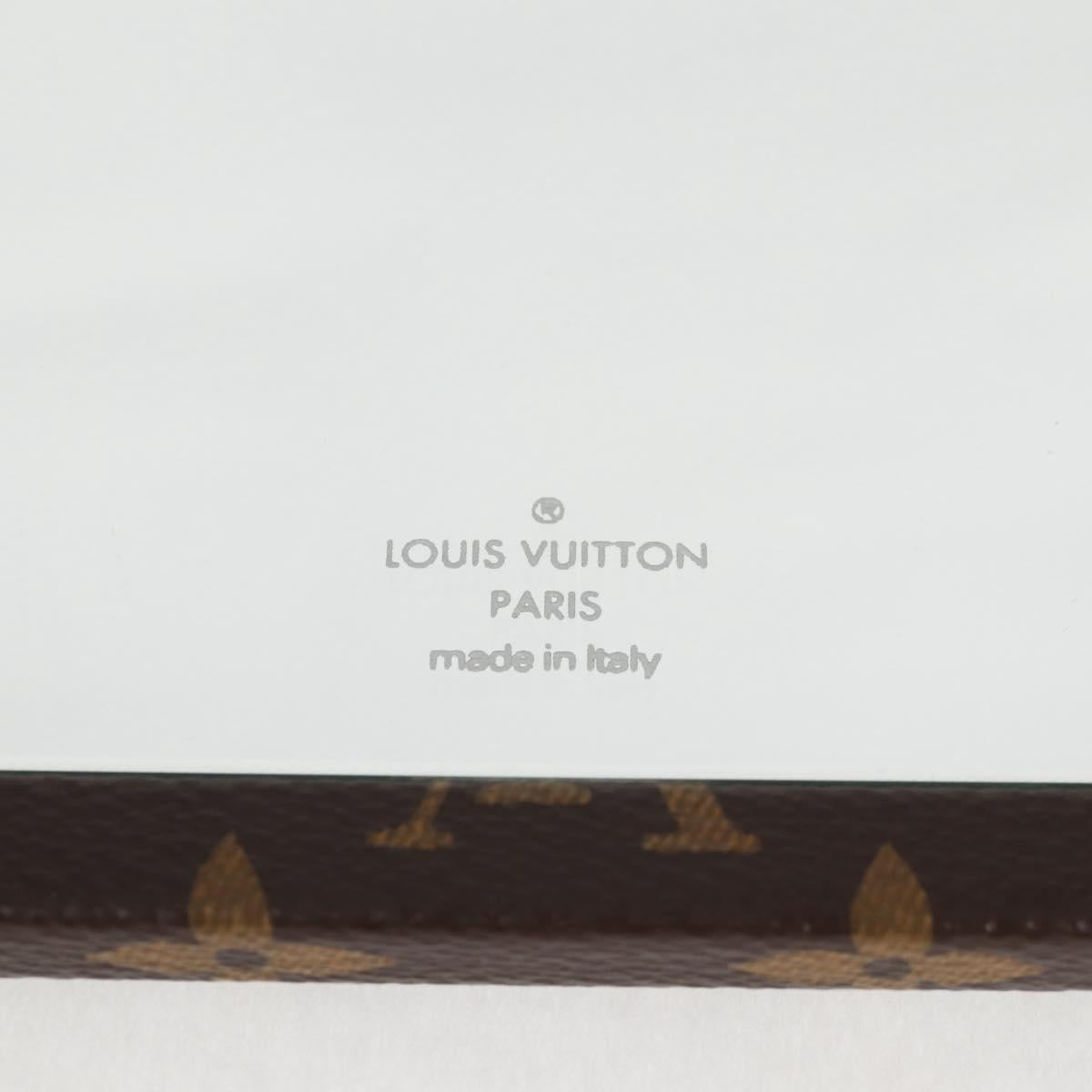LOUIS VUITTON Monogram Home Mirror Mirror GI0554 LV Auth 124908SM