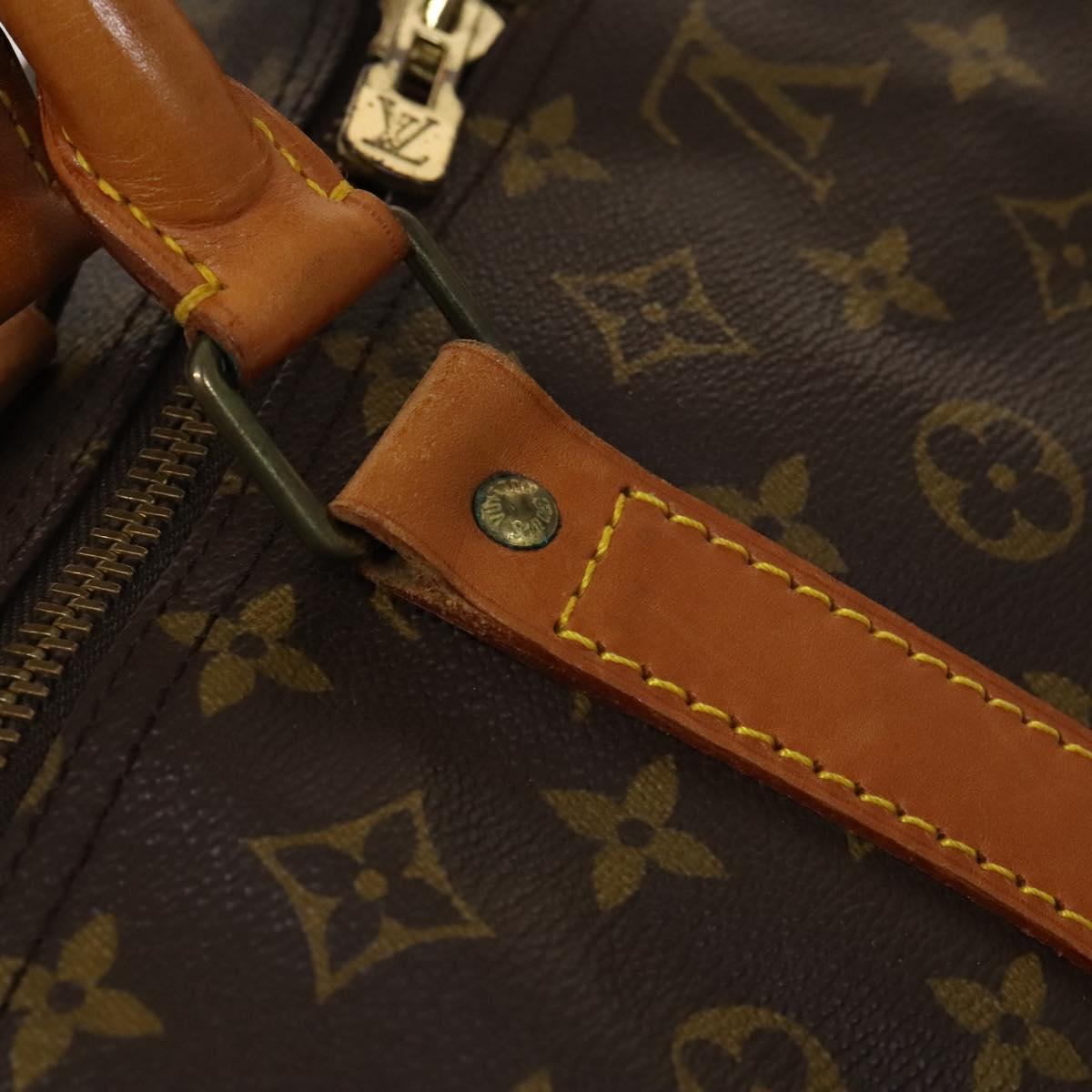 LOUIS VUITTON Monogram Keepall 60 Boston Bag M41422 LV Auth 124961