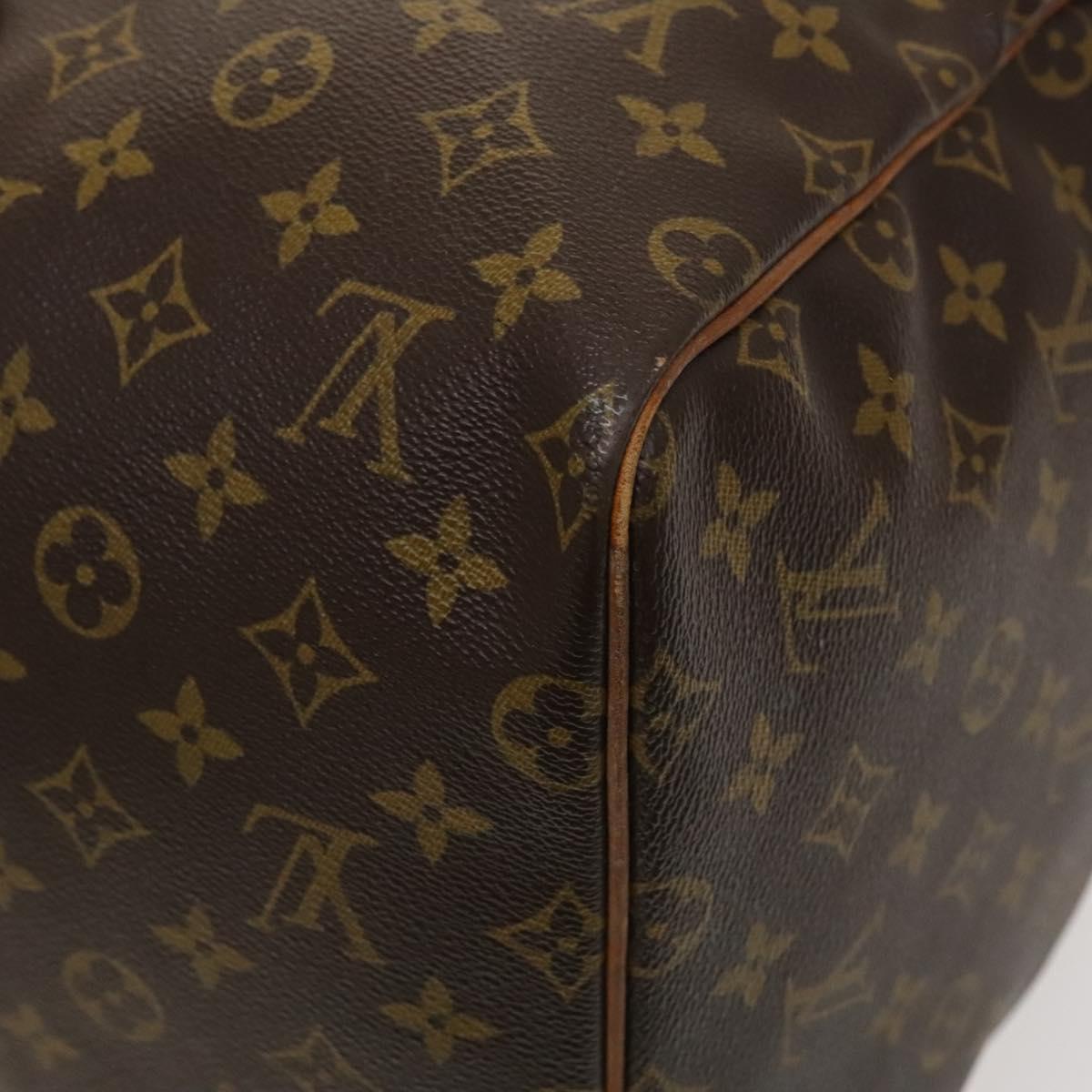 LOUIS VUITTON Monogram Keepall 55 Boston Bag M41424 LV Auth 124962