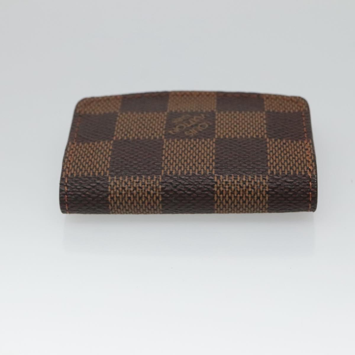 LOUIS VUITTON Damier Ebene Cuff Case LV Auth 125074
