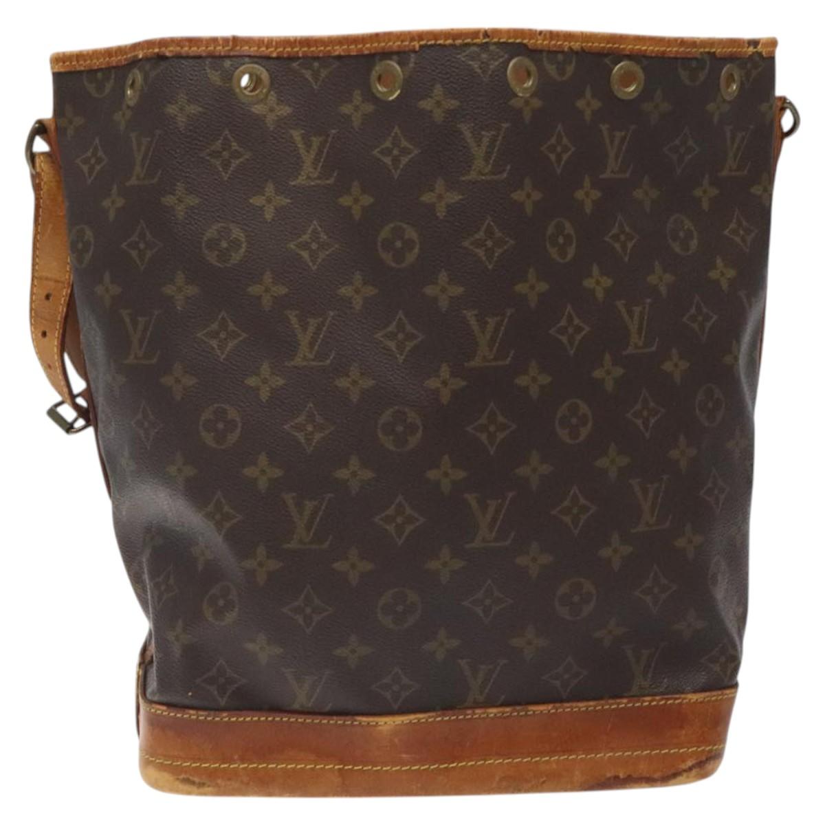 LOUIS VUITTON Monogram Noe Shoulder Bag M42224 LV Auth 125128