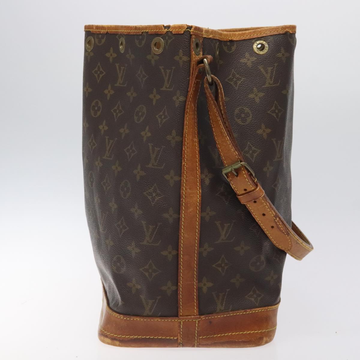 LOUIS VUITTON Monogram Noe Shoulder Bag M42224 LV Auth 125128