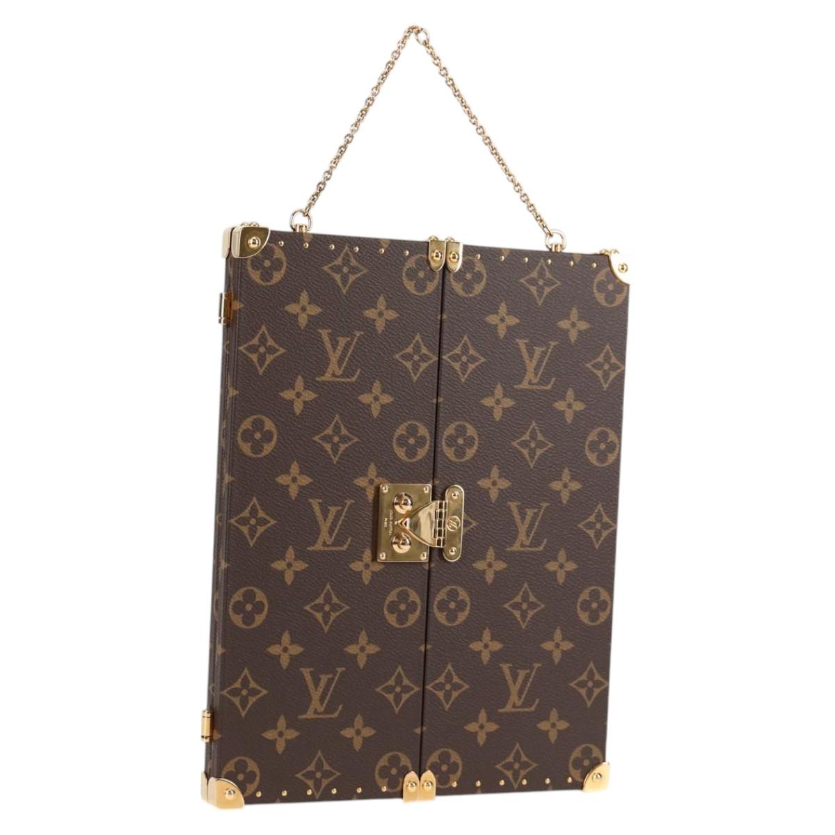 LOUIS VUITTON Monogram Home Mirror Mirror GI0554 LV Auth 125132AM