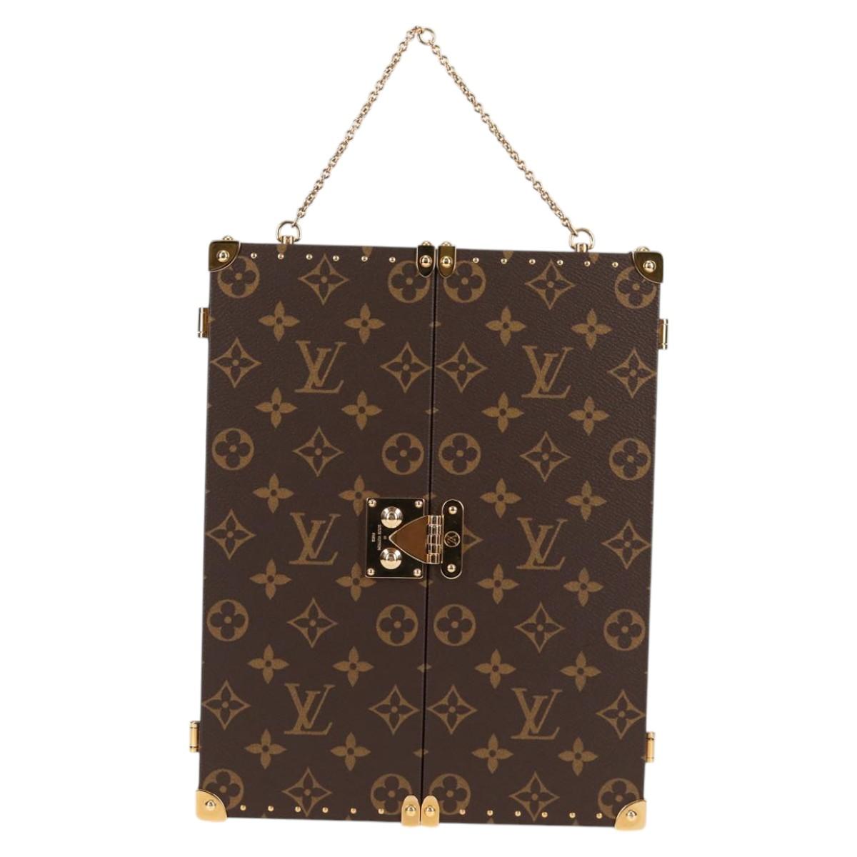 LOUIS VUITTON Monogram Home Mirror Mirror GI0554 LV Auth 125132AM