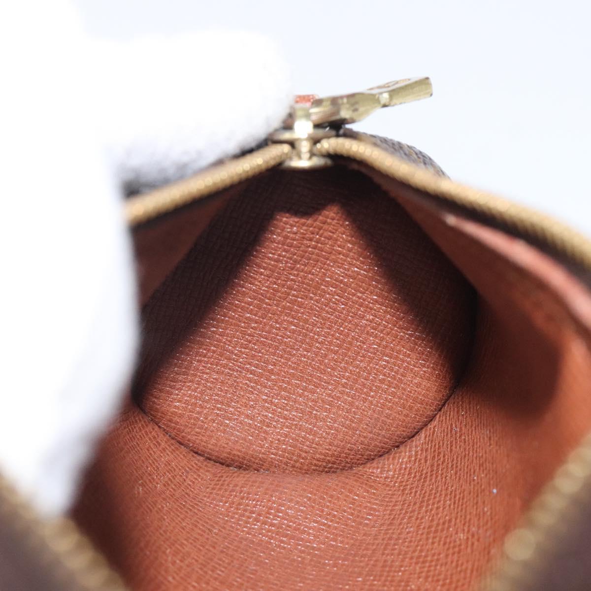 LOUIS VUITTON Monogram Papillon Pouch LV Auth 125163