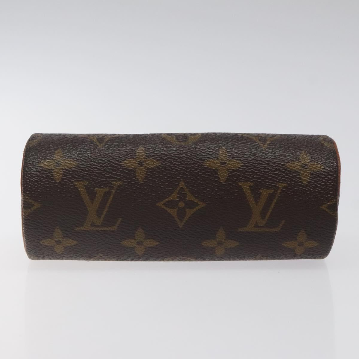 LOUIS VUITTON Monogram Papillon Pouch LV Auth 125163