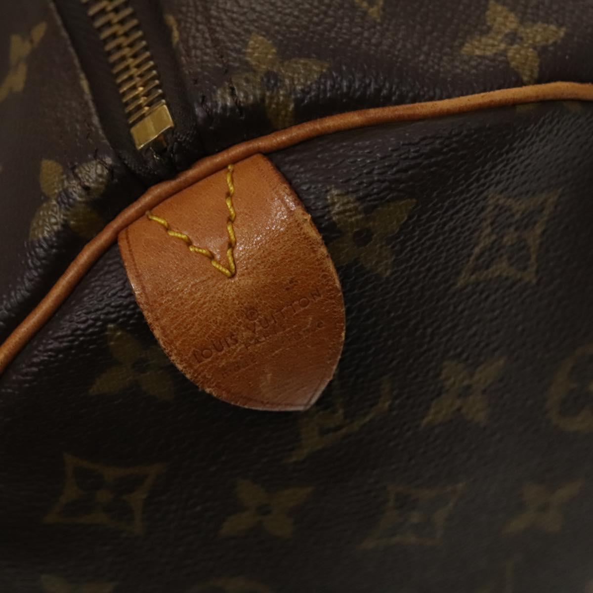 LOUIS VUITTON Monogram Keepall 60 Boston Bag M41422 LV Auth 125167
