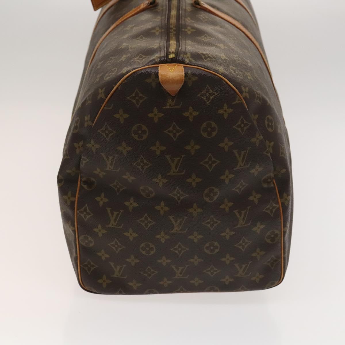 LOUIS VUITTON Monogram Keepall 60 Boston Bag M41422 LV Auth 125167