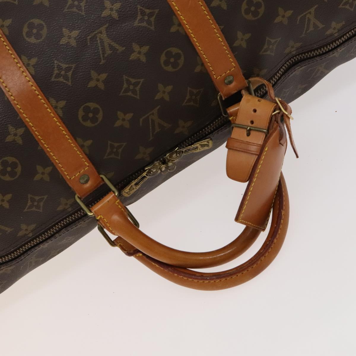 LOUIS VUITTON Monogram Keepall 60 Boston Bag M41422 LV Auth 125167