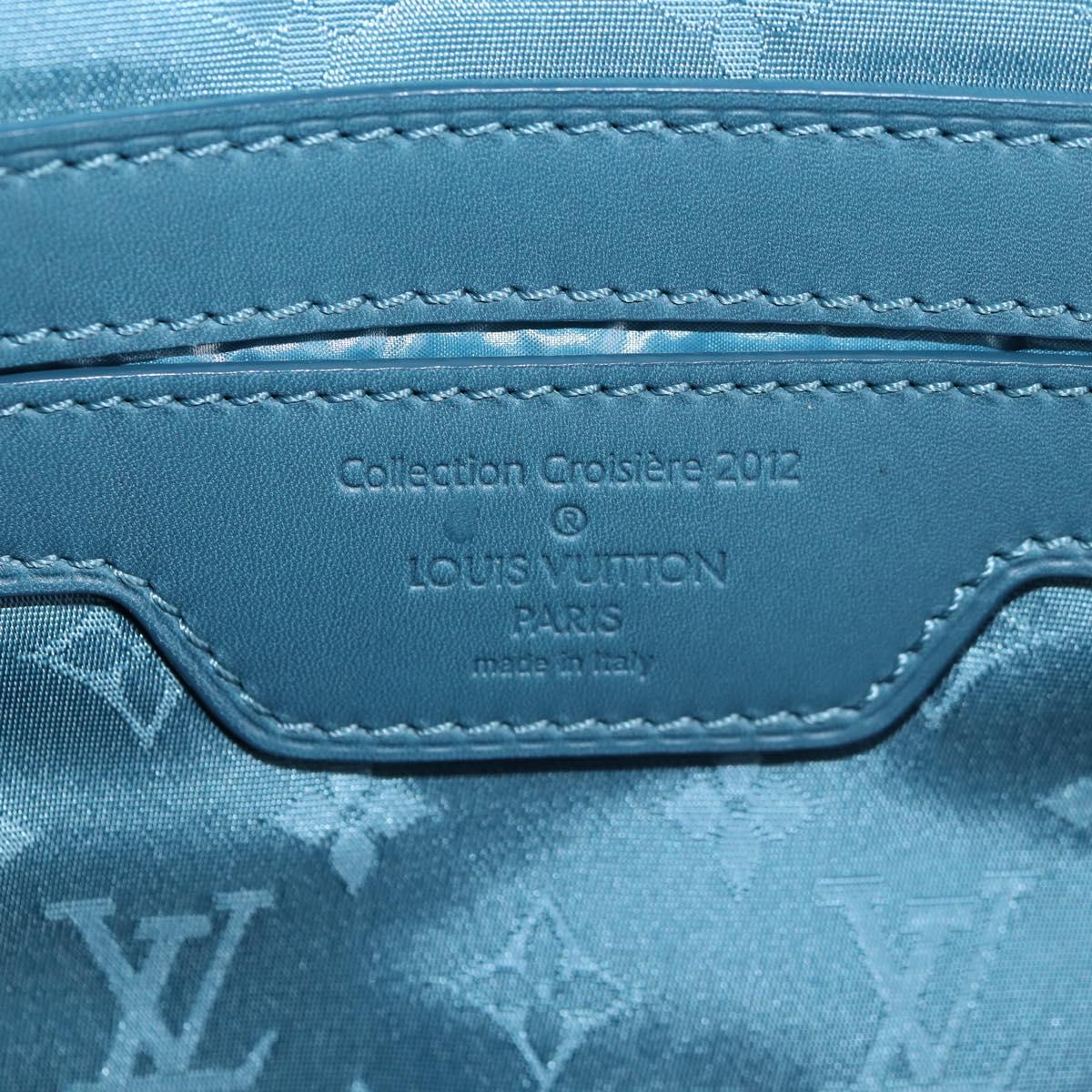 LOUIS VUITTON Cruise line Cabas Nouvelle Vague Bag Blue M94091 LV Auth 125266SAV