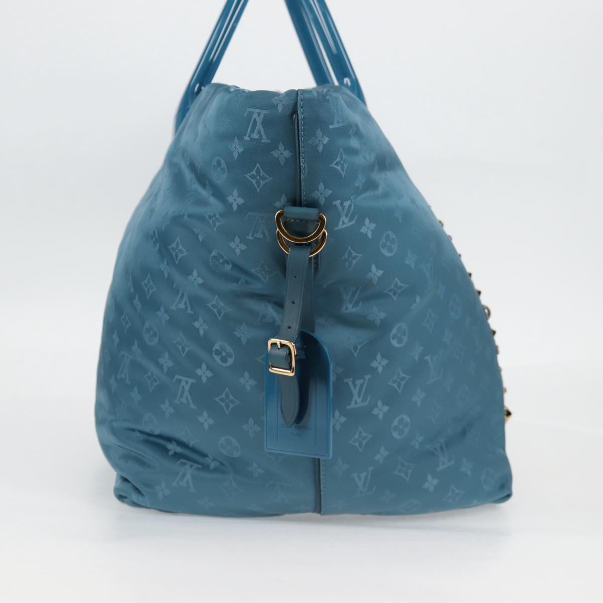 LOUIS VUITTON Cruise line Cabas Nouvelle Vague Bag Blue M94091 LV Auth 125266SAV