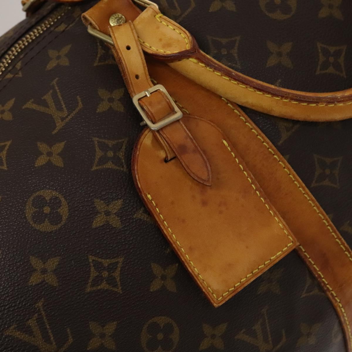 LOUIS VUITTON Monogram Keepall Bandouliere 50 Boston Bag M41416 LV Auth 125289
