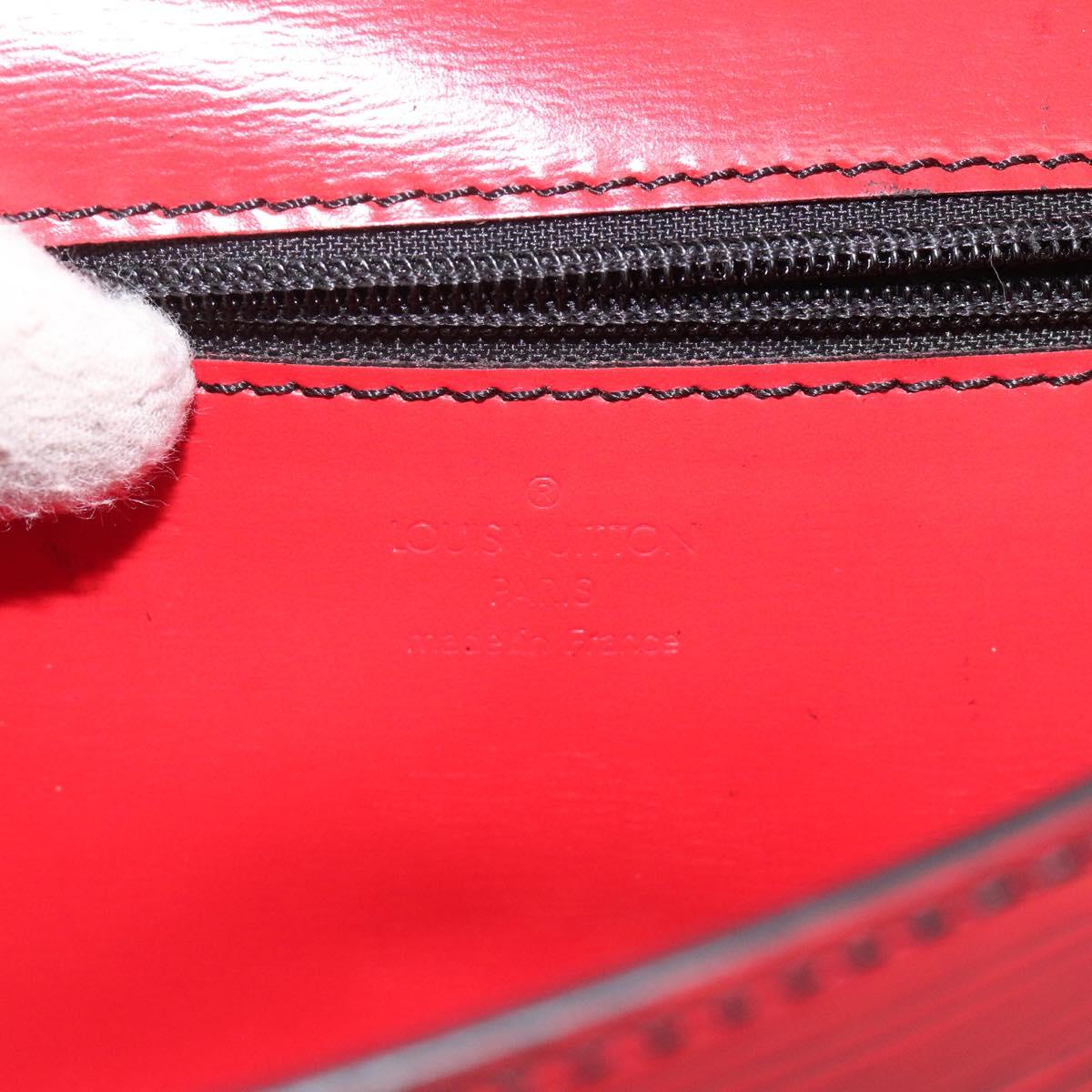 LOUIS VUITTON Epi Pochette Arche Shoulder Bag Red M52577 LV Auth 125313