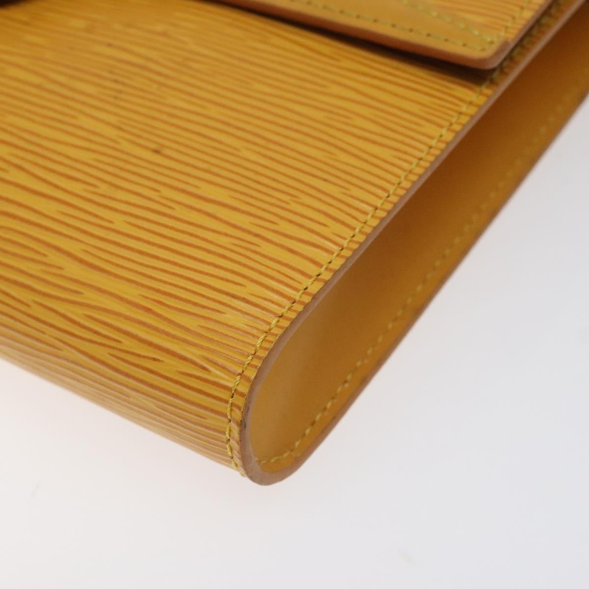 LOUIS VUITTON Epi Arsch Shoulder Bag Yellow M52579 LV Auth 125314