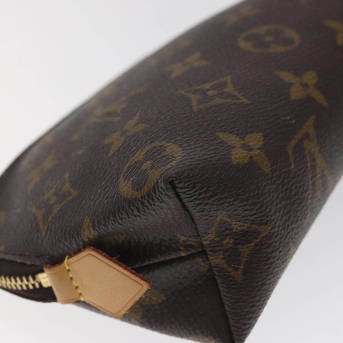 LOUIS VUITTON Monogram Pochette Cosmetic PM Pouch M43998 LV Auth 125332