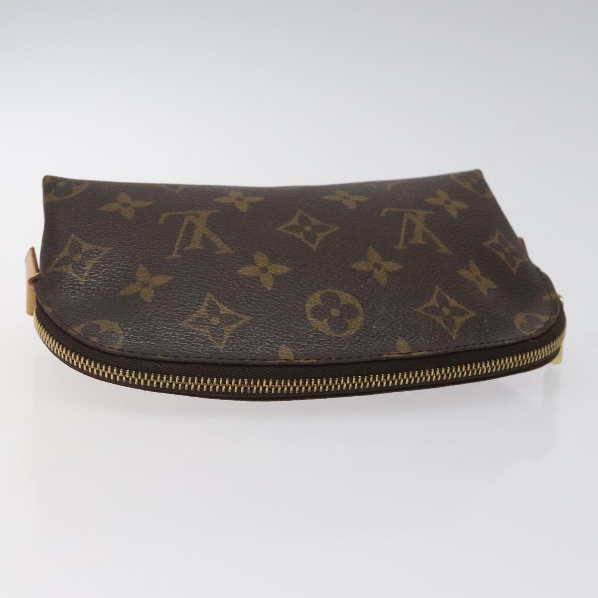 LOUIS VUITTON Monogram Pochette Cosmetic PM Pouch M43998 LV Auth 125332