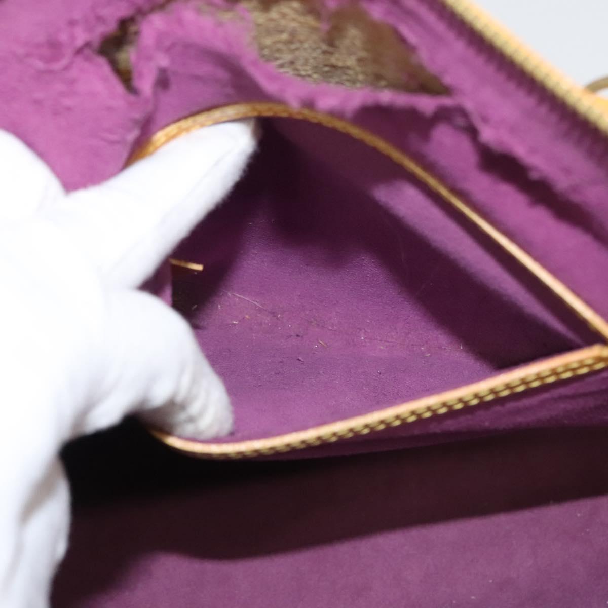 LOUIS VUITTON Epi Alma Hand Bag Yellow M52149 LV Auth 125336