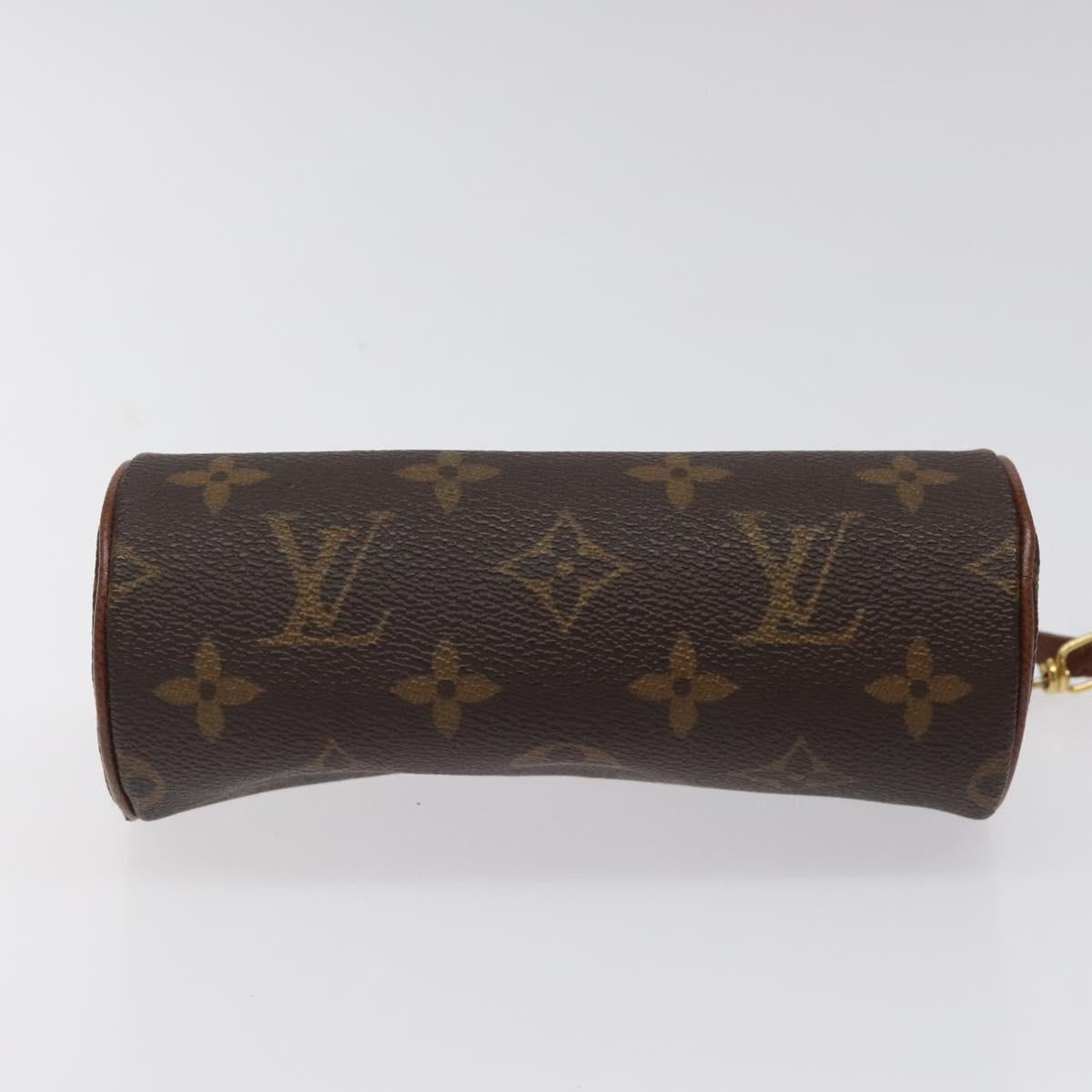 LOUIS VUITTON Monogram Papillon Pouch LV Auth 125345