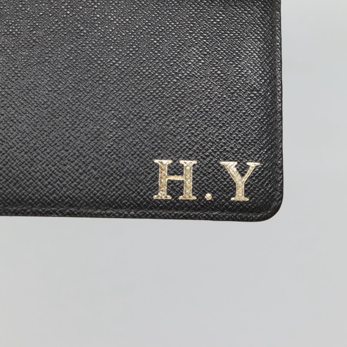 LOUIS VUITTON Damier Graphite Agenda MM Day Planner Cover R20242 LV Auth 125366