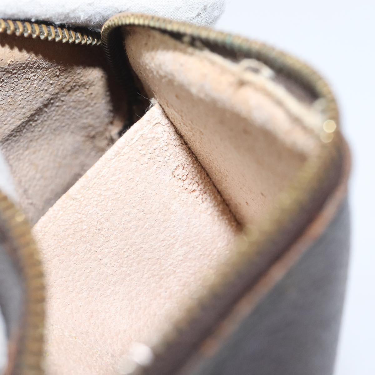 LOUIS VUITTON Monogram Pochette Cosmetic PM Pouch M43998 LV Auth 125383