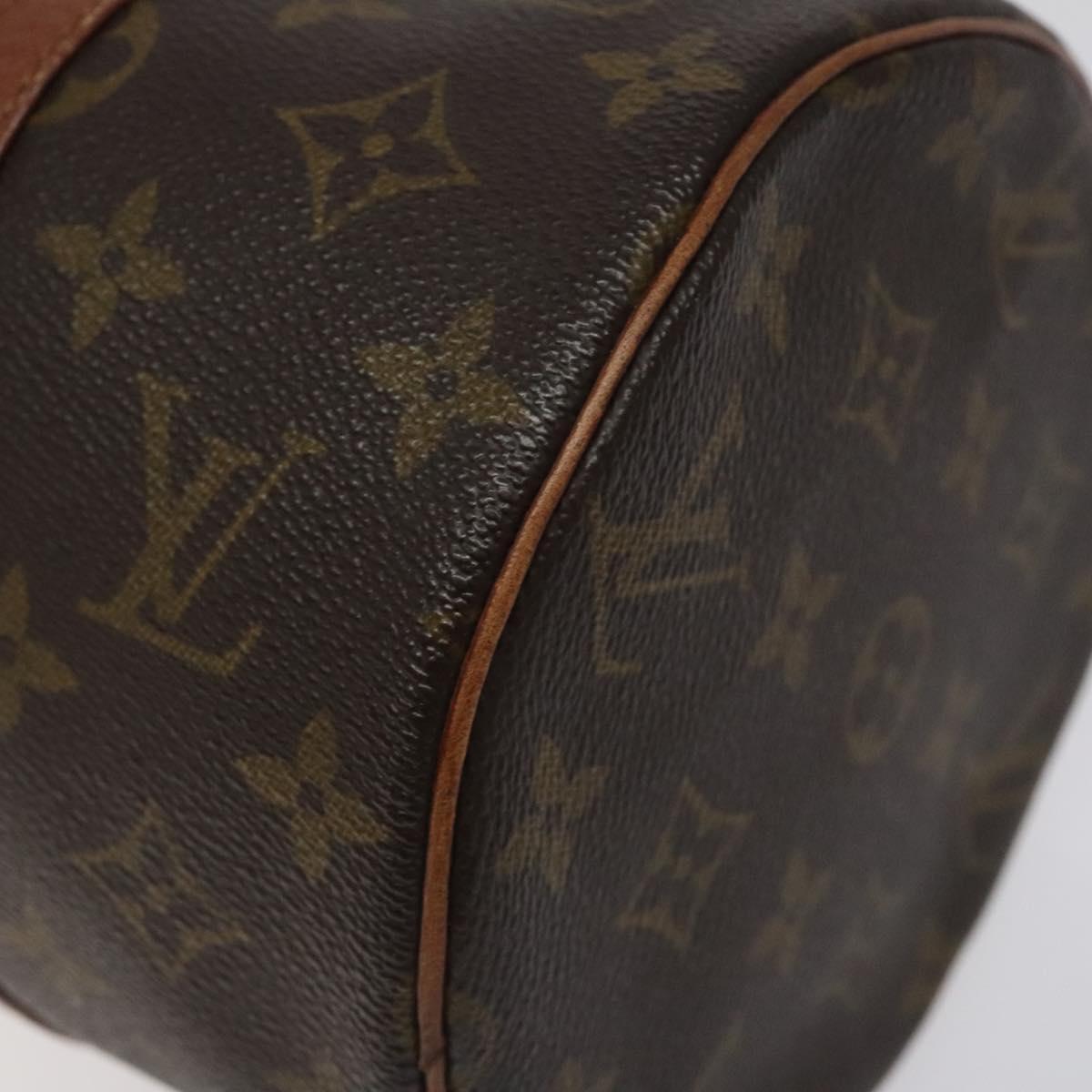 LOUIS VUITTON Monogram Papillon 30 Hand Bag M51385 LV Auth 125390