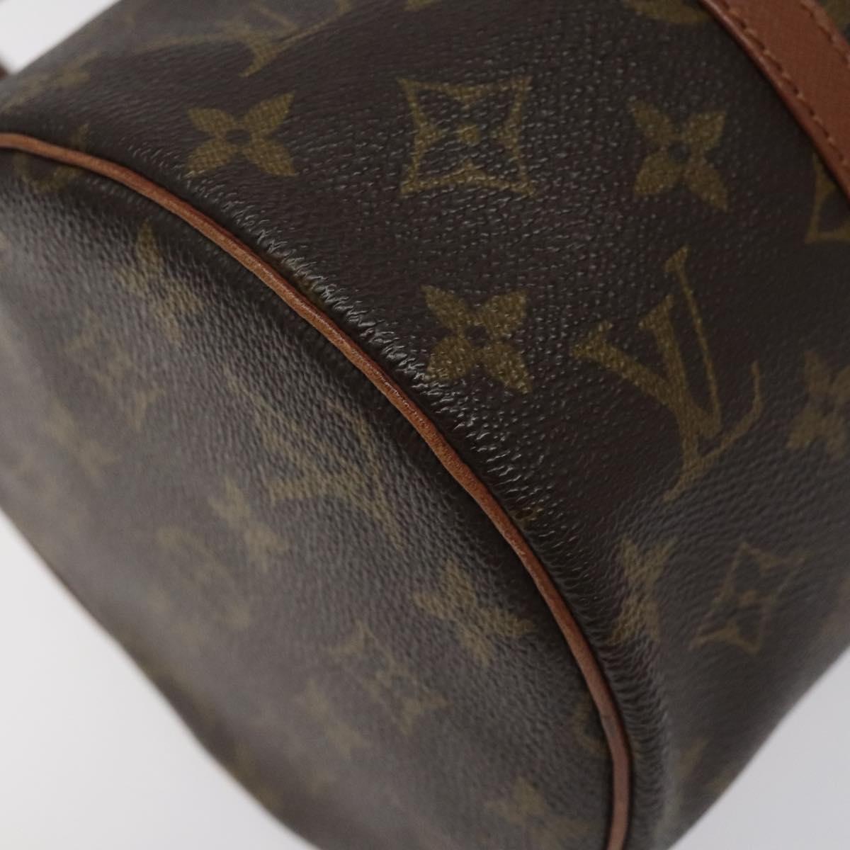 LOUIS VUITTON Monogram Papillon 30 Hand Bag M51385 LV Auth 125390