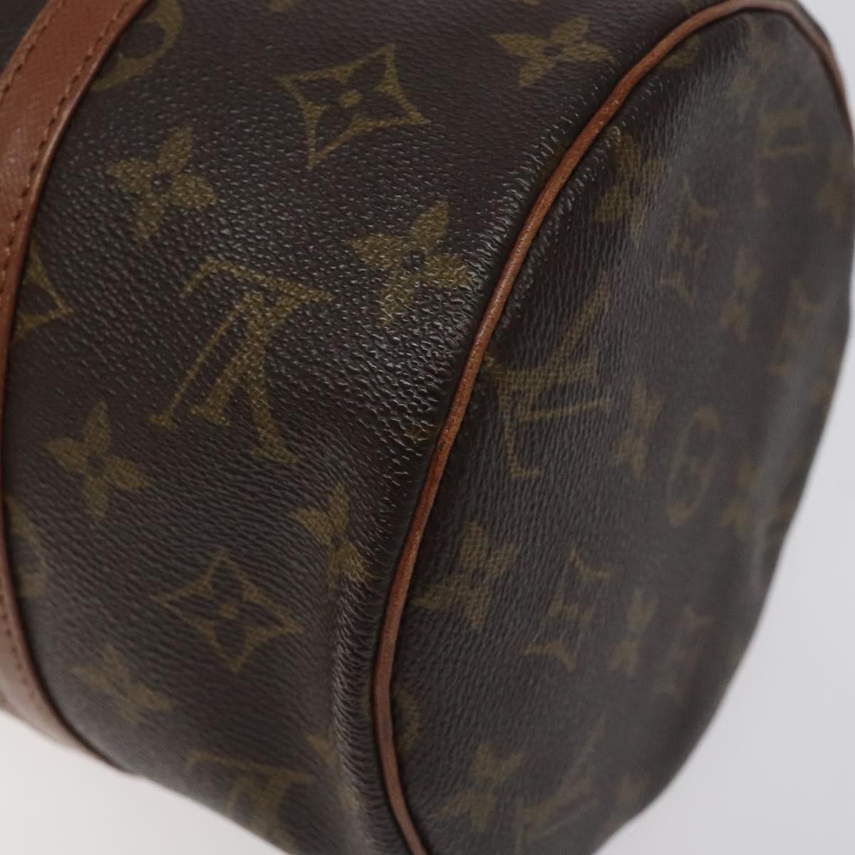LOUIS VUITTON Monogram Papillon 30 Hand Bag M51385 LV Auth 125390