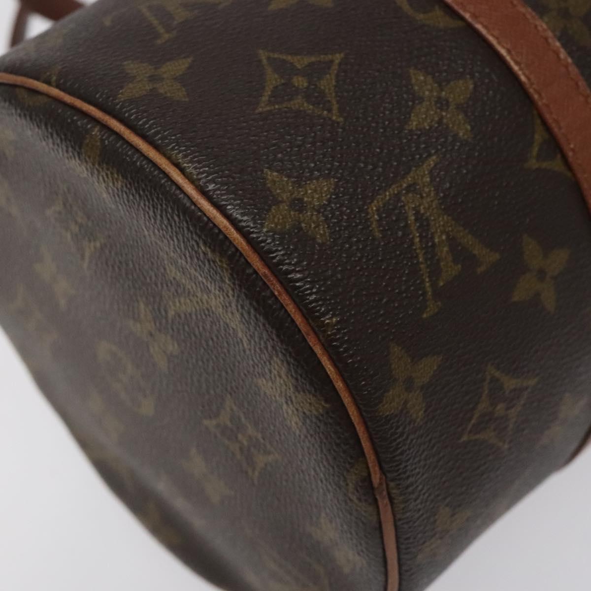 LOUIS VUITTON Monogram Papillon 30 Hand Bag M51385 LV Auth 125390