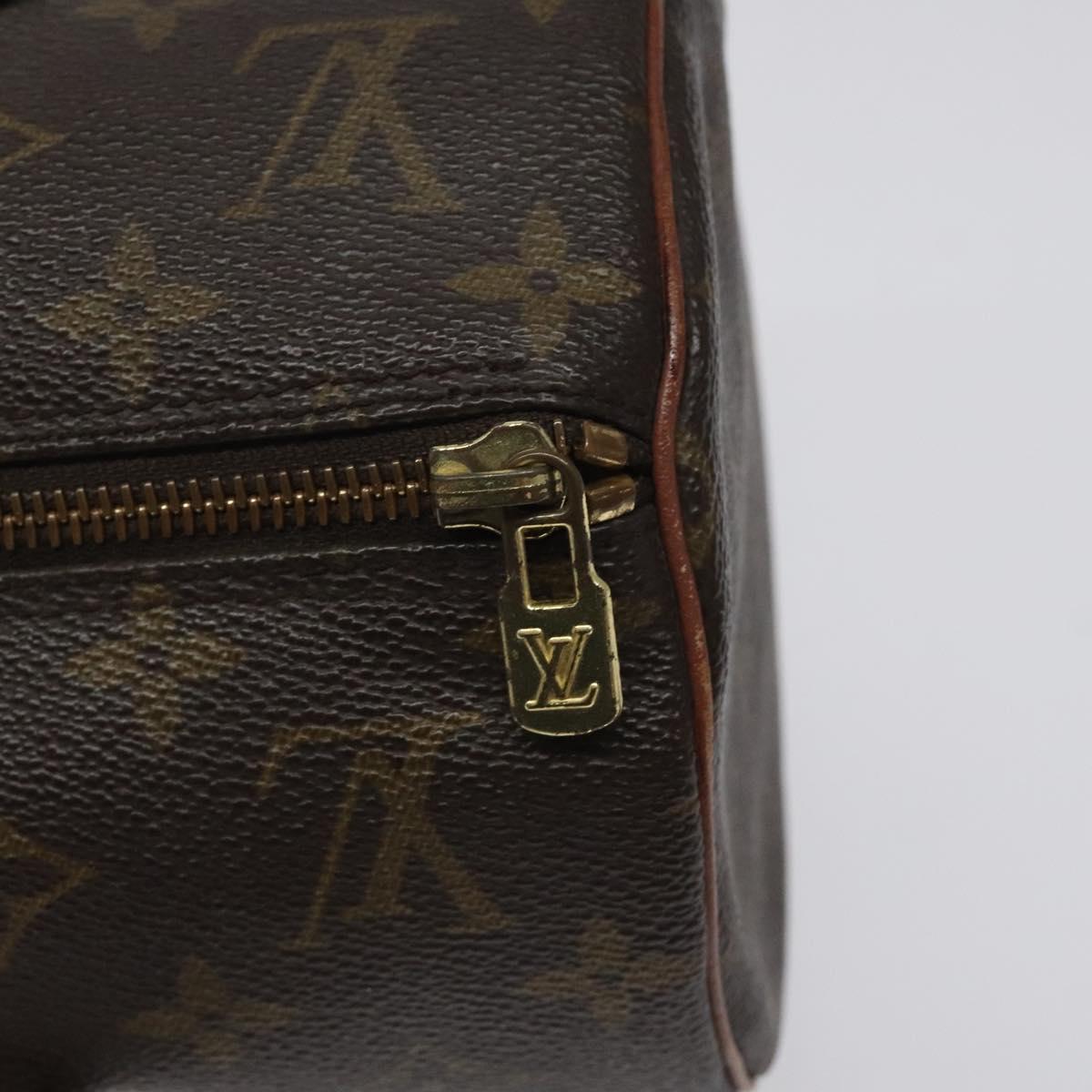 LOUIS VUITTON Monogram Papillon 30 Hand Bag M51385 LV Auth 125390
