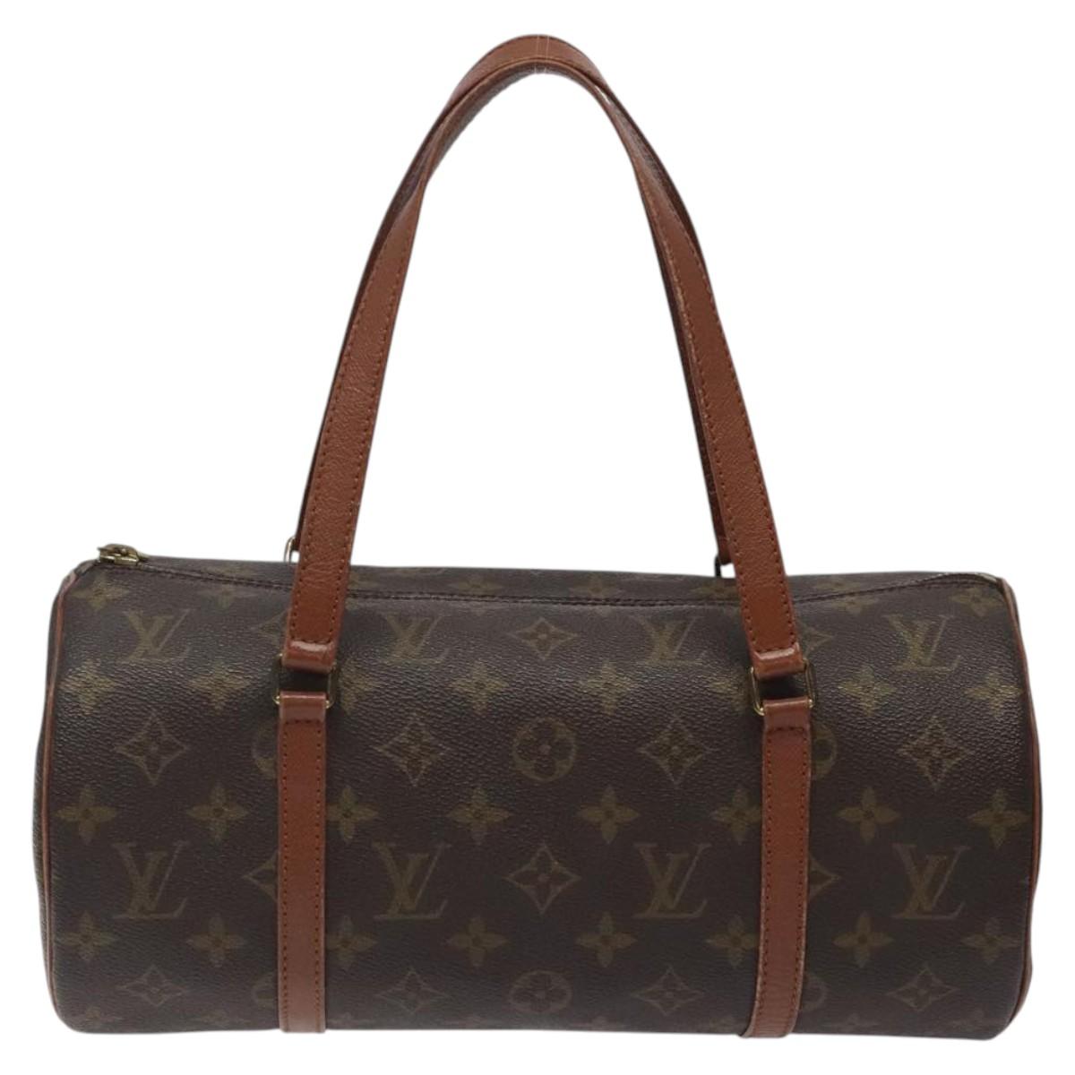LOUIS VUITTON Monogram Papillon 30 Hand Bag M51385 LV Auth 125390